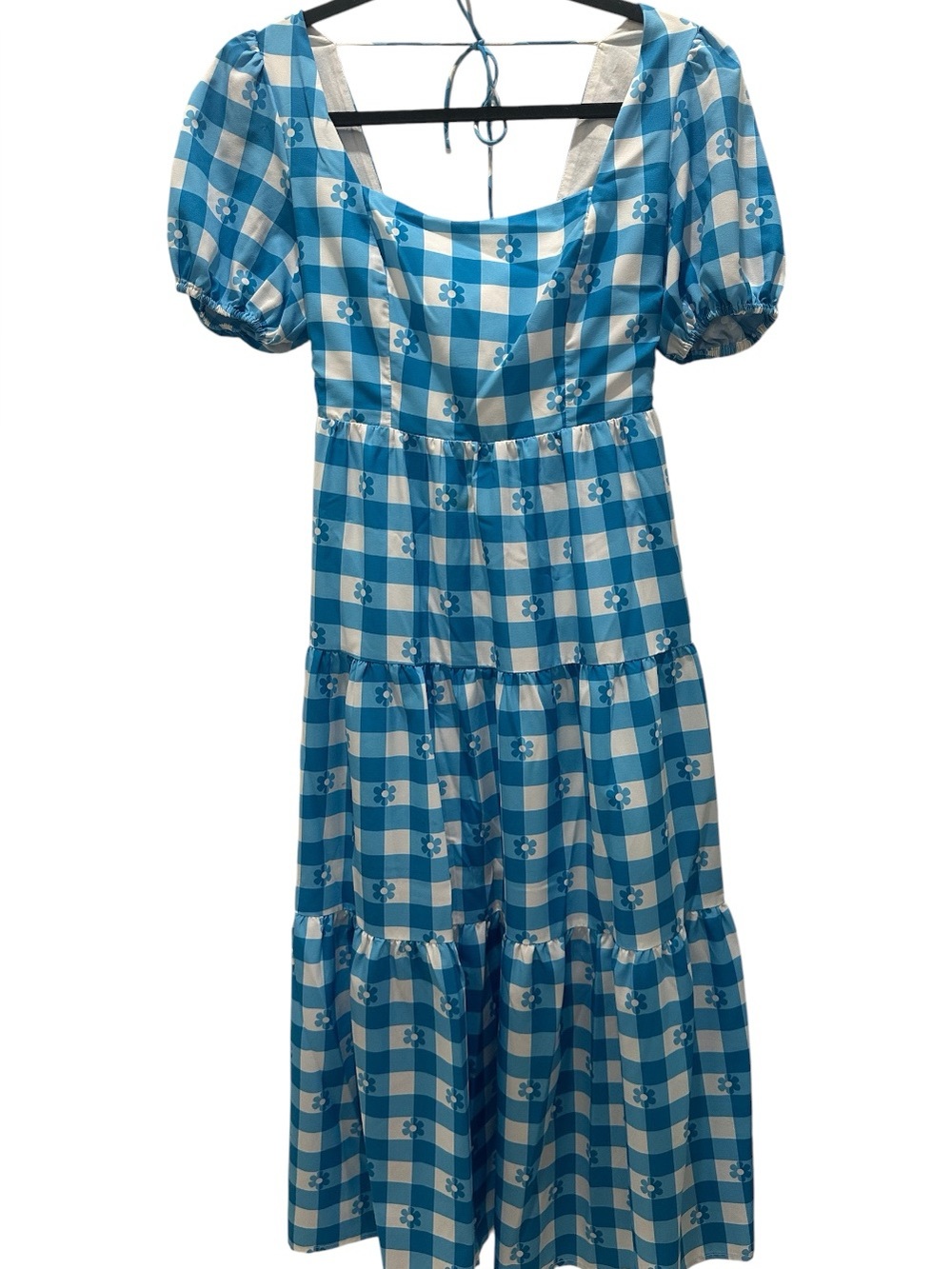 Blue Floral Cottagecore dress